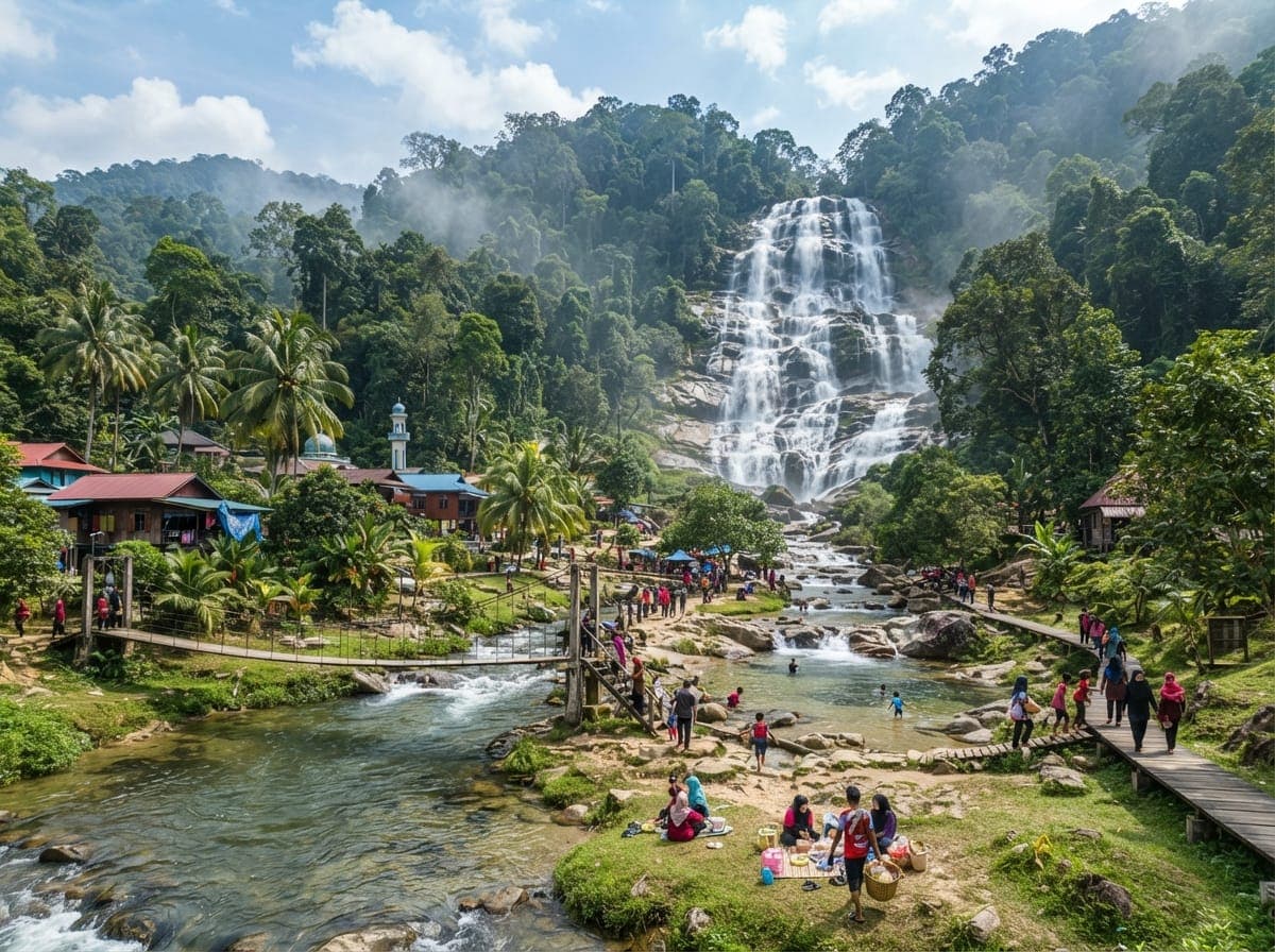 Lata Kinjang Waterfall